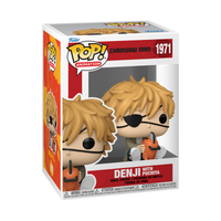 PRE-ORDER - CHAINSAW MAN - Denji with Pochita Pop! Vinyl Figure