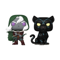 DUNGEONS & DRAGONS - Drizzt Do’Urden & Guenhwyvar Pop! Vinyl Figure - 2-Pack