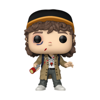 PRE-ORDER - STRANGER THINGS - DUSTIN (BATTLE DAMAGED) POP! VINYL - OFFICIAL FUNKO EXCLUSIVE