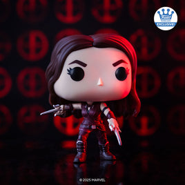 MARVEL STUDIOS : DEADPOOL & WOLVERINE - Elektra with Sai (Metallic) Pop! Vinyl - OFFICIAL FUNKO EXCLUSIVE