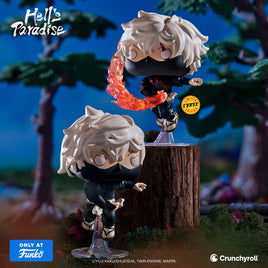 PRE-ORDER - HELL'S PARADISE - GIBIMARU (COMBAT STANCE) POP! VINYL - OFFICIAL FUNKO EXCLUSIVE EDITION - CHASE BUNDLE