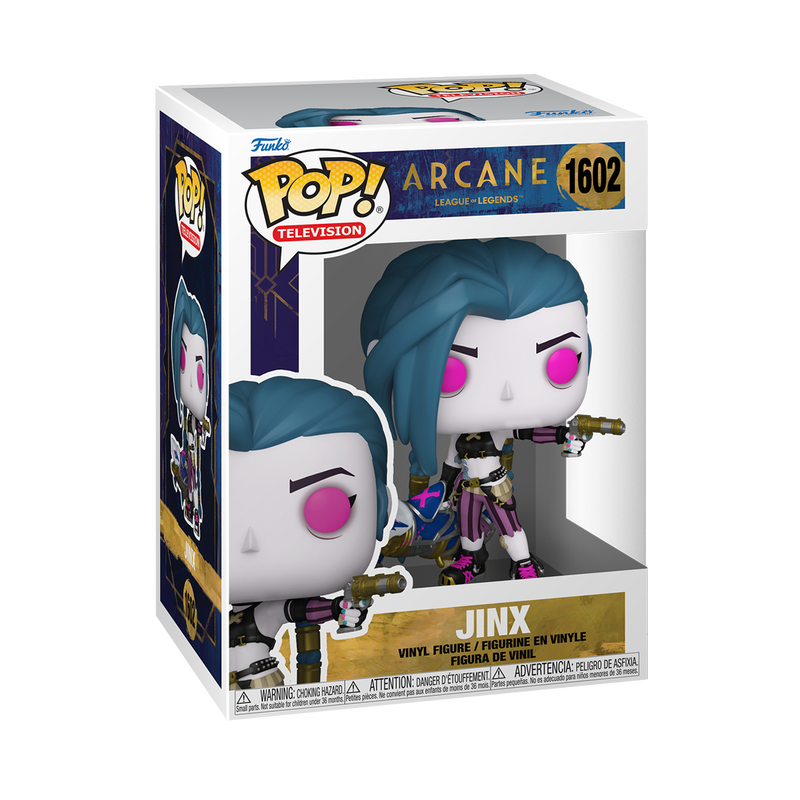 LEAGUE OF LEGENDS - Jinx Pop! Vinyl Figure| Rogue Online Pty Ltd