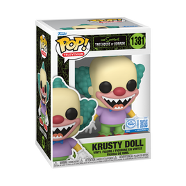 THE SIMPSONS - TREEHOUSE OF HORROR - Krusty Doll Pop! Vinyl - OFFICIAL FUNKO EXCLUSIVE