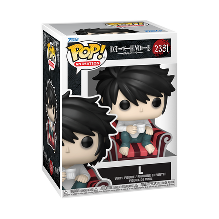 PRE-ORDER - DEATH NOTE - L POP! VINYL - EXCLUSIVE EDITION - Rogue Online Pty Ltd