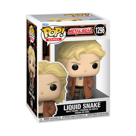PRE-ORDER - METAL GEAR SOLID: LIQUID SNAKE POP! VINYL - EXCLUSIVE EDITION - Rogue Online Pty Ltd