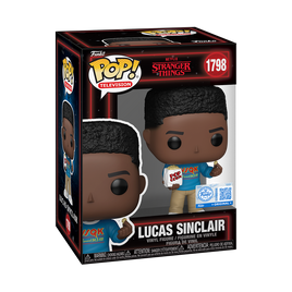 PRE-ORDER - STRANGER THINGS - LUCAS SINCLAIR WITH POPCORN POP! VINYL EXCLUSIVE
