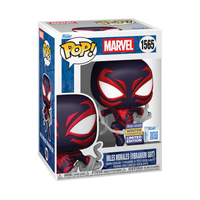MARVEL - MILES MORALES (VIBRANIUM SUIT) POP! VINYL - FUNKO WINTER CON EXCLUSIVE - IMPORT