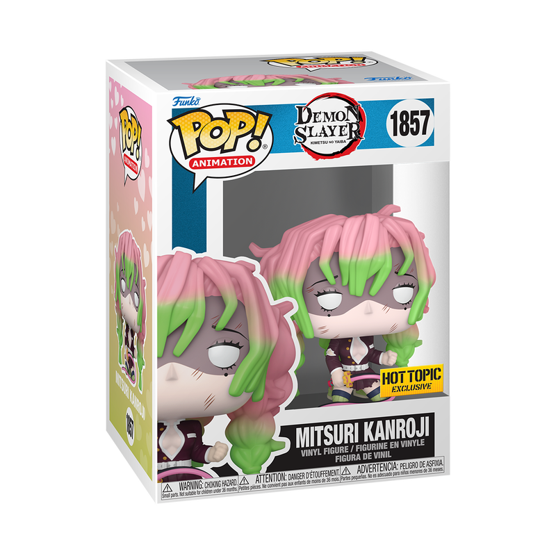 DEMON SLAYER: Kimetsu No Yaiba - Mitsuri Kanroji Pop! Vinyl - HOT TOPI ...