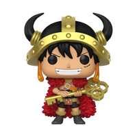 PRE-ORDER - ONE PIECE - THE WORLD'S STRONGEST WARRIORS - MONKEY D. LUFFY (WITH HELMET) POP! VINYL FIGURE - EXCLUSIVE EDITION CHASE BUNDLE