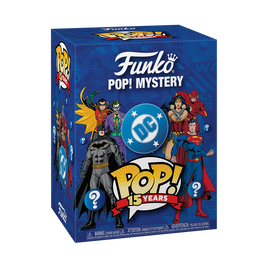 DC HEROES - MYSTERY DC COMICS (METALLIC) POP! VINYL + FUNKO HARD STACK - 2025 NYCC - IMPORT