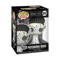 PRE-ORDER - UNIVERSAL MONSTERS - PATCHWORK BRIDE, DRACULA, FRANKENSTEIN & INVISIBLE MAN POP! VINYL FIGURE - BUNDLE (SET OF 4)
