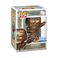 PRE-ORDER - ONE PIECE - FRANKY (BRONZE) POP! VINYL - OFFICIAL FUNKO EXCLUSIVE + FUNKO STACK - US IMPORTED EDITION