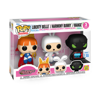 ANIMATION: THE POWERPUFF GIRLS (GLOW) POP! VINYL (3-PACK) - 2025 NYCC - IMPORT