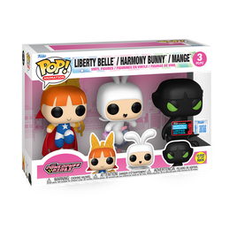 PREORDER - ANIMATION: THE POWERPUFF GIRLS (GLOW) POP! VINYL (3-PACK) - 2025 NYCC - IMPORT