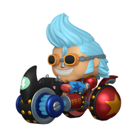 PRE-ORDER - ECCC 2026 - ONE PIECE - FRANKY WITH BLACK RHINO POP! VINYL - RIDES DELUXE EXCLUSIVE