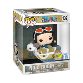 ONE PIECE - NICO ROBIN WITH MINI MERRY II POP! VINYL RIDES - 2025 SDCC - IMPORT