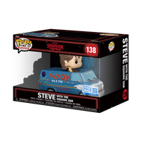 PRE-ORDER - STRANGER THINGS - STEVE WITH SQUAWK VAN POP! VINYL RIDES DELUXE EXCLUSIVE