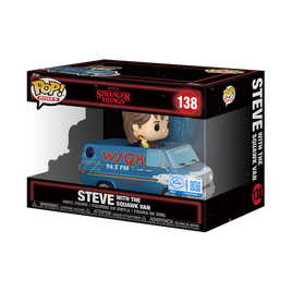 PRE-ORDER - STRANGER THINGS - STEVE WITH SQUAWK VAN POP! VINYL RIDES DELUXE EXCLUSIVE