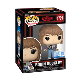 PRE-ORDER - STRANGER THINGS - ROBIN BUCKLEY WITH FLASHLIGHT POP! VINYL EXCLUSIVE