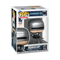 PRE-ORDER - ROBOCOP 2 - ROBOCOP (METALLIC) POP! VINYL FIGURE - CHASE BUNDLE