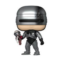PRE-ORDER - ROBOCOP 2 - ROBOCOP (METALLIC) POP! VINYL FIGURE - CHASE BUNDLE