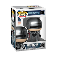 PRE-ORDER - ROBOCOP 2 - ROBOCOP (METALLIC) POP! VINYL FIGURE - CHASE BUNDLE
