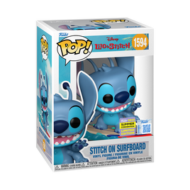 DISNEY - STITCH ON SURFBOARD POP! VINYL - 2025 SDCC