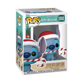 DISNEY - Stitch mit Zuckerstange Pop! Vinylfigur