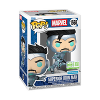 PRE-ORDER - MARVEL - SUPERIOR IRON MAN POP! VINYL - 5000PCS LIMITED EDITION EXCLUSIVE + FUNKO STACK