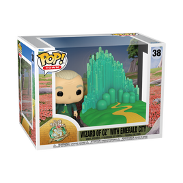 WIZARD OF THE OZ: Town Wizard of Oz with Emerald City (85th Anniversary) Pop! Vinyl