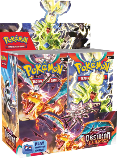 POKÉMON TCG Scarlet & Violet 3 Obsidian Flames Booster