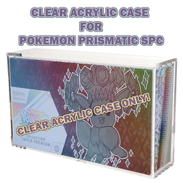 POKEMON PRISMATIC SPC CLEAR ACRYLIC HARD PROTECTOR BOX STACK
