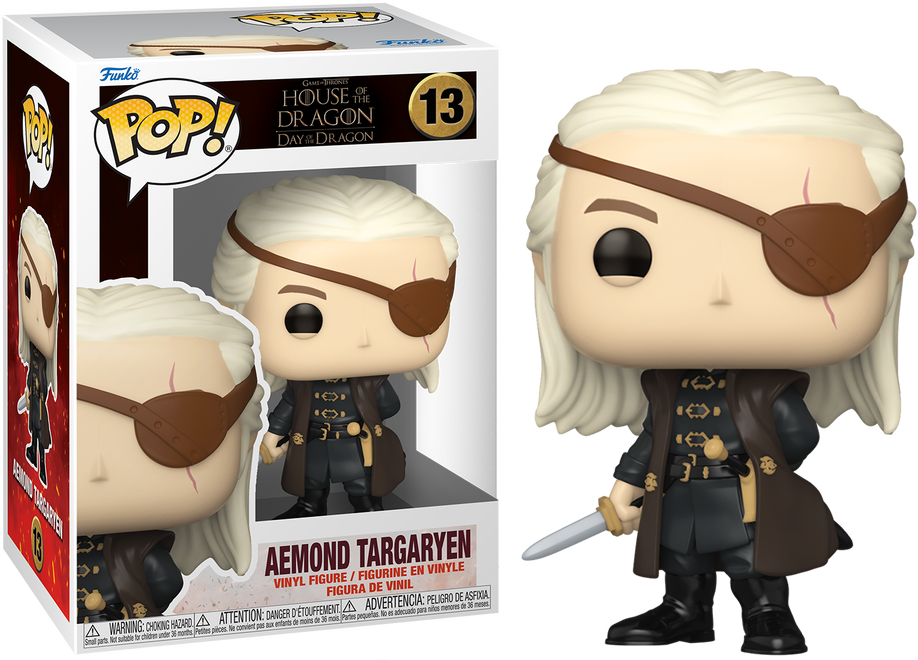 HOUSE OF THE DRAGON: Aemond Targaryen Exclusive Pop! Vinyl