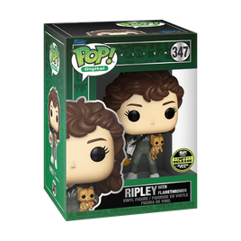 Alien Ripley with Flamethrower NFT Redemption 2200 Piece Funko Pop! Vinyl - FUNKO NFT EXCLUSIVE