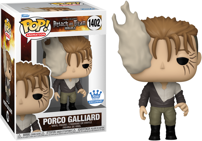 PRE-ORDER - ATTACK ON TITAN: Porco Galliard Pop! Vinyl - FUNKO EXCLUSIVE