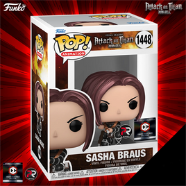 PRE-ORDER - ATTACK ON TITAN: Sasha Braus Metallic Pop! Vinyl - CHALICE EXCLUSIVE