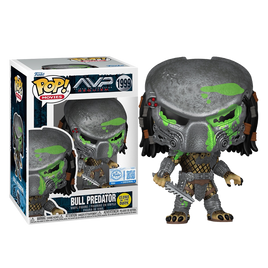 PRE-ORDER - ALIEN VS PREDATOR REQUIEM - BULL PREDATOR (GLOW) POP! VINYL FIGURE - EXCLUSIVE EDITION