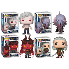 PRE-ORDER - BALDUR'S GATE 3 - ASTARION, RAPHAEL, THE EMPEROR & JAHEIRA POP! VINYL FIGURE - BUNDLE (SET OF 4) - Rogue Online Pty Ltd