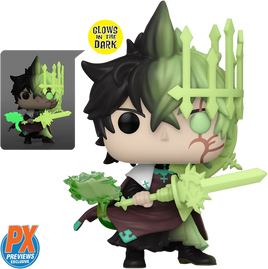 BLACK CLOVER: Yuno Spirit of Zephyr Glow Pop! Vinyl - PX EXCLUSIVE