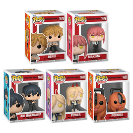 CHAINSAW MAN Pop! Vinyl Figure - BUNDLE (SET OF 5)