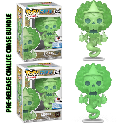 PRE-ORDER - ONE PIECE - BROOK (GHOST) POP! VINYL - CHALICE CHASE BUNDLE - PRE-RELEASE EDITION - Rogue Online Pty Ltd