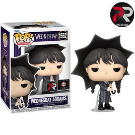 Wednesday Addams Pop! Vinyl - CHALICE EXCLUSIVE - PRE-RELEASE EDITION