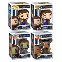 PRE-ORDER - BALDUR'S GATE 3 - COMPANIONS POP! VINYL FIGURE - BUNDLE (SET OF 4) - CHASE BUNDLE