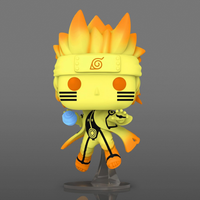 Naruto: Shippuden Naruto Kurama Link Mode Exklusives Pop! Vinyl - CHASE BUNDLE