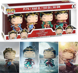 PRE-ORDER - CHINA TRADITIONS Pop! Vinyl 4-PACK - ASIA EXCLUSIVE