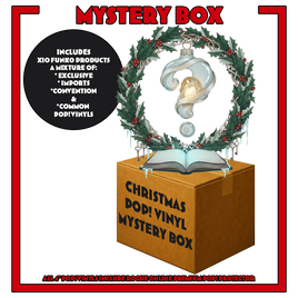 PRE-ORDER - CHRISTMAS MYSTERY BOX - POP! VINYL - MYSTERY BOX (INCLUDES A MIXTURE OF x10 EXCLUSIVE, COMMON, IMPORTS & CONVENTION POP! VINYL)