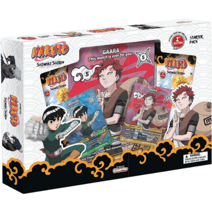 PRE-ORDER - Naruto Mythos TCG – Shinobi Shiren “Gaara vs Rock Lee” (1st Edition) Starter Deck - Rogue Online Pty Ltd