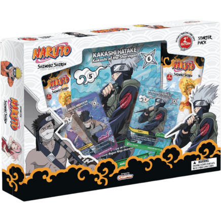 PRE-ORDER - Naruto Mythos TCG – Shinobi Shiren ” Kakashi vs Zabuza” (1st Edition) Starter Deck - Rogue Online Pty Ltd