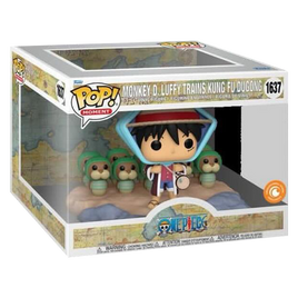 ONE PIECE - Monkey D. Luffy Trains Kung Fu Dugong Pop! Vinyl Figure - MOVIE MOMENT CRUNCHYROLL EXCLUSIVE