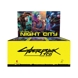 PRE-ORDER - Cyberpunk TCG: Booster Display – Welcome to Night City
